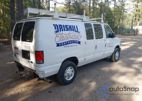 2014 Ford E-250 Commercial z USA, uszkodzony, nr VIN 1FTNE2EL9EDA45332